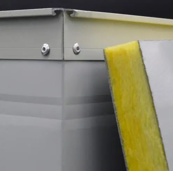 洁净消音风管要求参数,外层彩钢板加强压筋