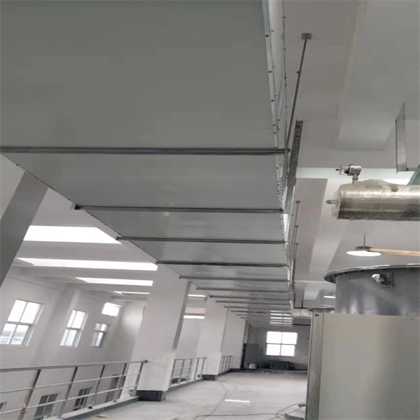 消防风管（外层为彩钢面漂珠防火隔热板、内层为镀锌钢板）