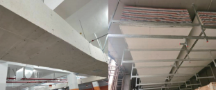 空调工程:成品双面彩钢玻纤复合风管厚度30mm